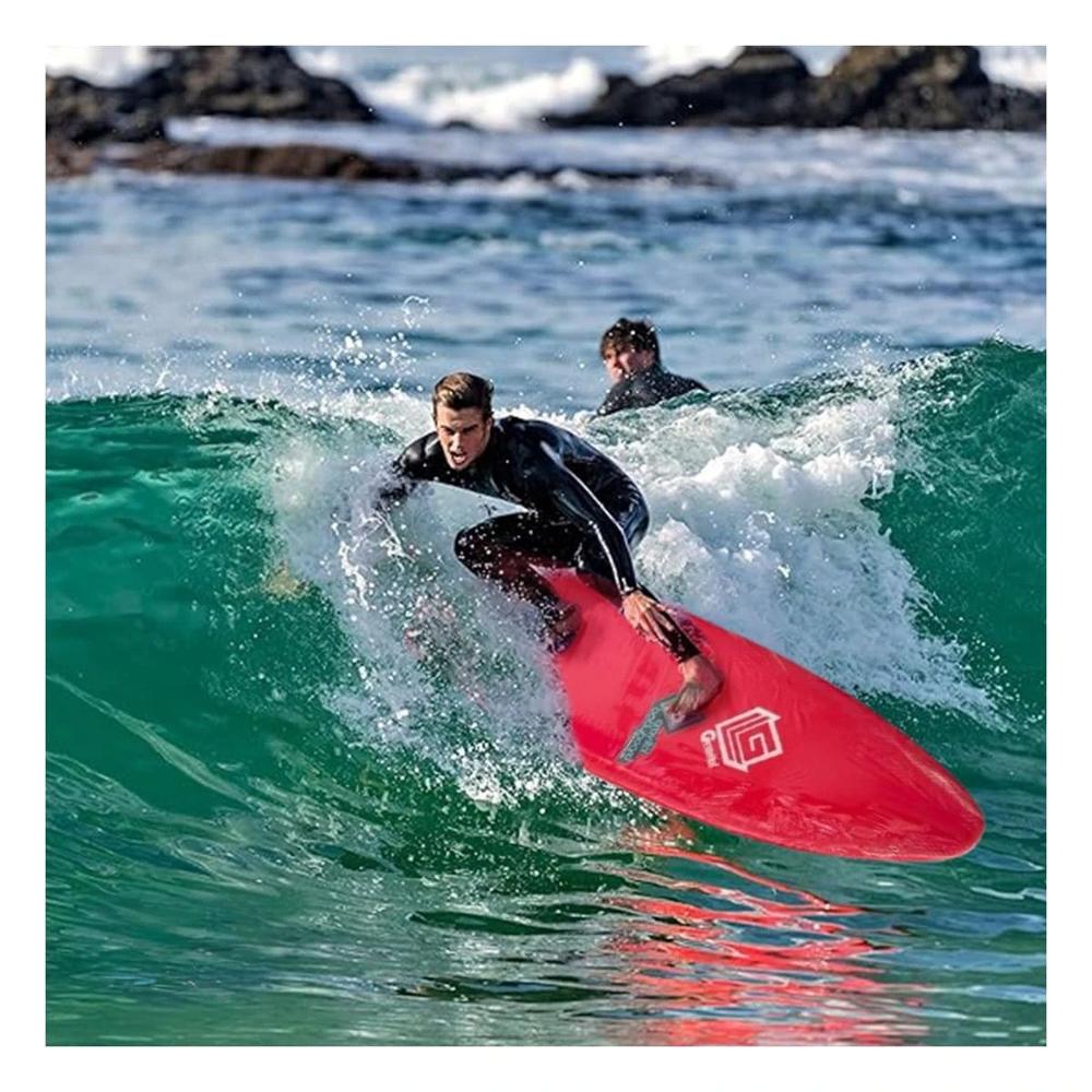 Accesorio Acuatico para Entrenamiento Infantil con Tabla Surf Roja Y+Papel Regalo