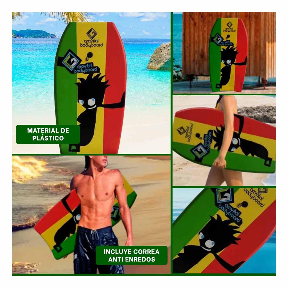 Accesorio de Bodyboard 37 Pulgadas 93,5cm x 48,5cm x 5,5cm para Niño Y+Ligas Regalo