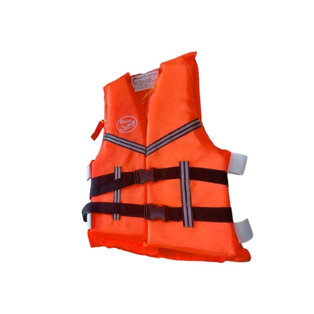 Chaqueta Flotante para Niño Color Anaranjado Ajuste Seguro para Agua Y+Regalo Sticker