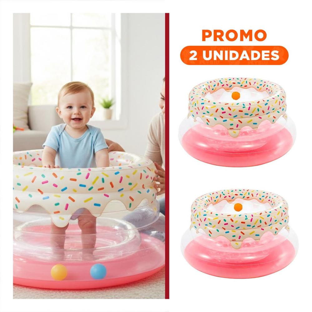 Pack2 Recinto Inflable de Colores Vivos para la Sala de la Vivienda Y+Regalo Sticker