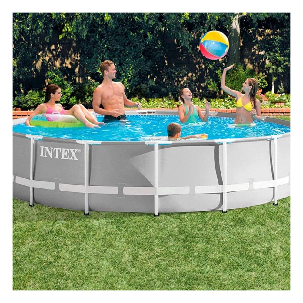 Alberca Circular Amplia con Filtro Incluido para Uso Familiar Y+Papel Regalo