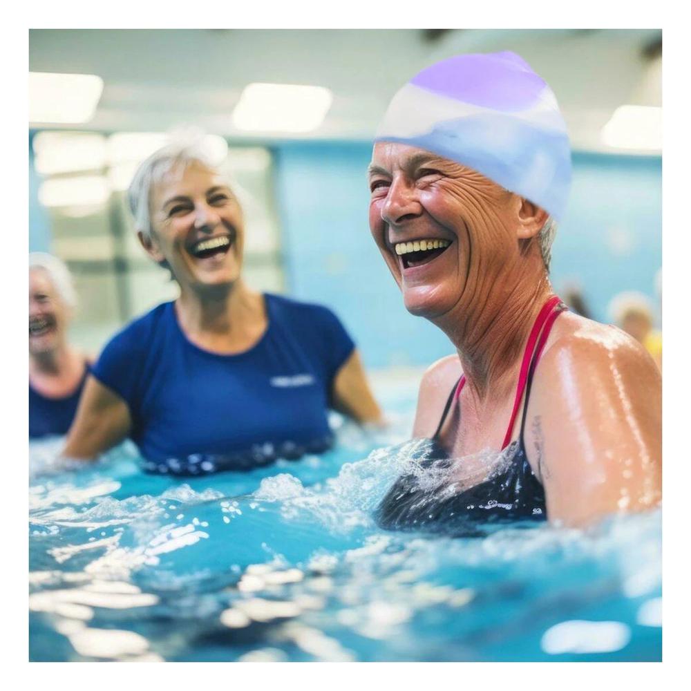 Gorro Natacion Unisex ligero para Entrenamiento en Piscina Colores Lila Blanco