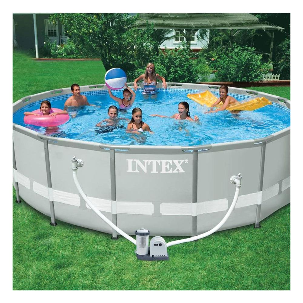 Alberca Familiar Redonda con Filtro para Mayor Volumen de Agua Y+Post It