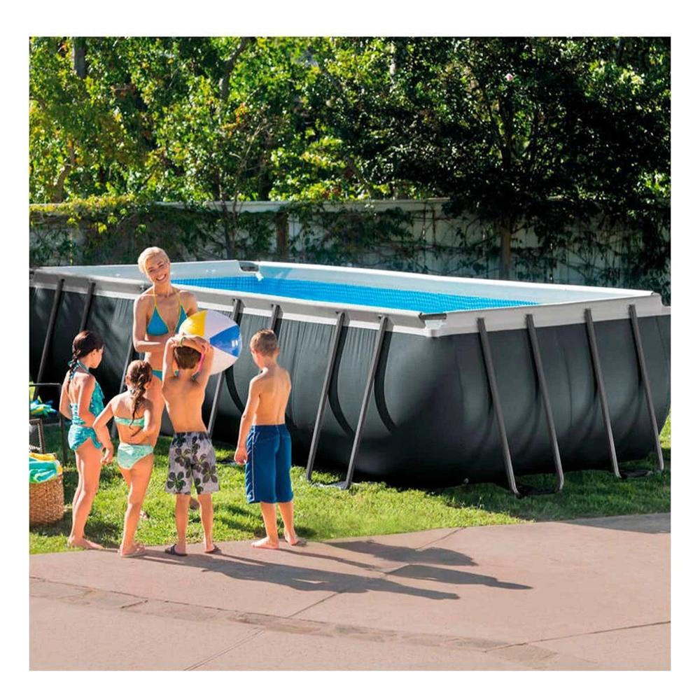 Alberca Rectangular Profunda para Uso Familiar en Jardin Y+Papel Regalo