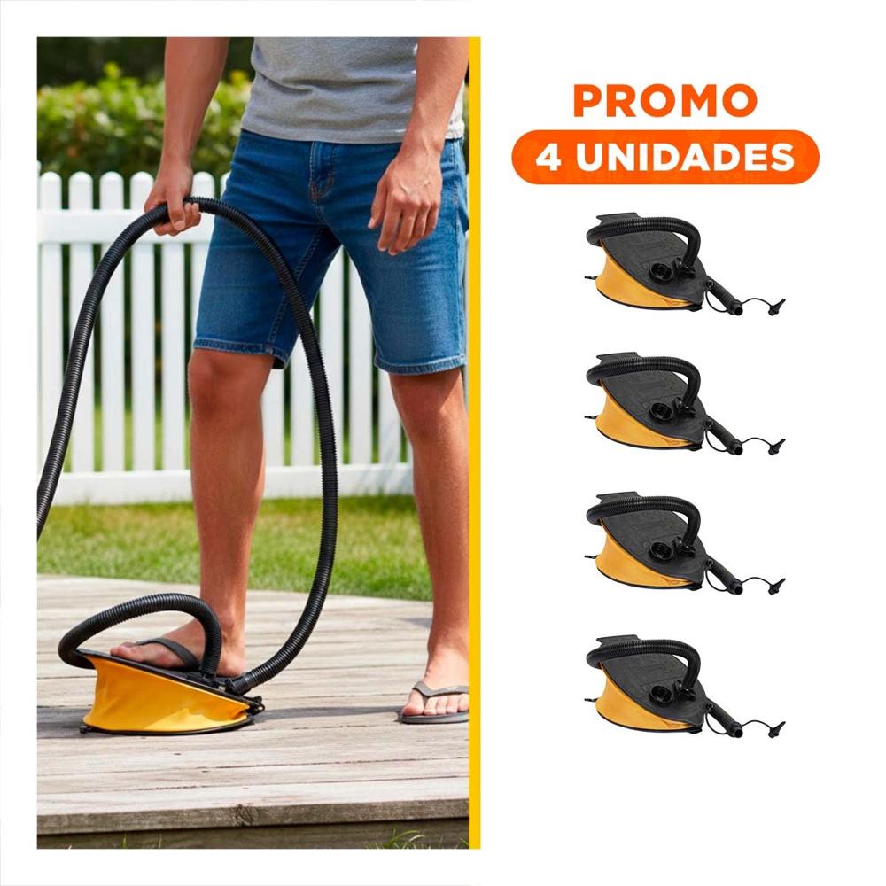 Pack4 Plataforma Aerobica Air Step para Rutinas Fitness en Casa y Uso Continuo