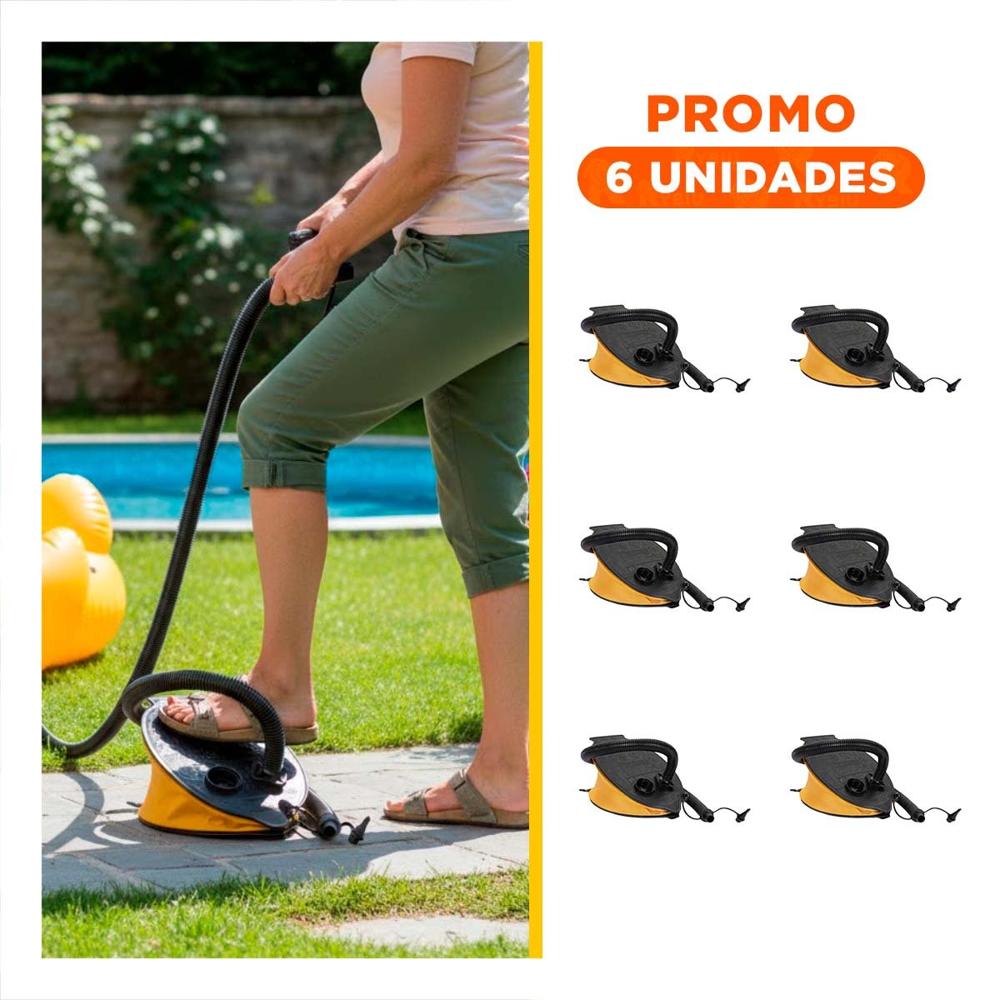 Pack6 Step Aerobico Air Step para Rutinas Deportivas en Casa y Ejercicio Y+Regalo Sticker