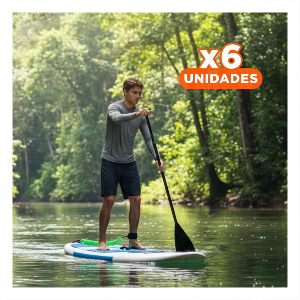 Pack6 Correa para Tabla de Natacion Color Verde Durable para Uso Deportivo