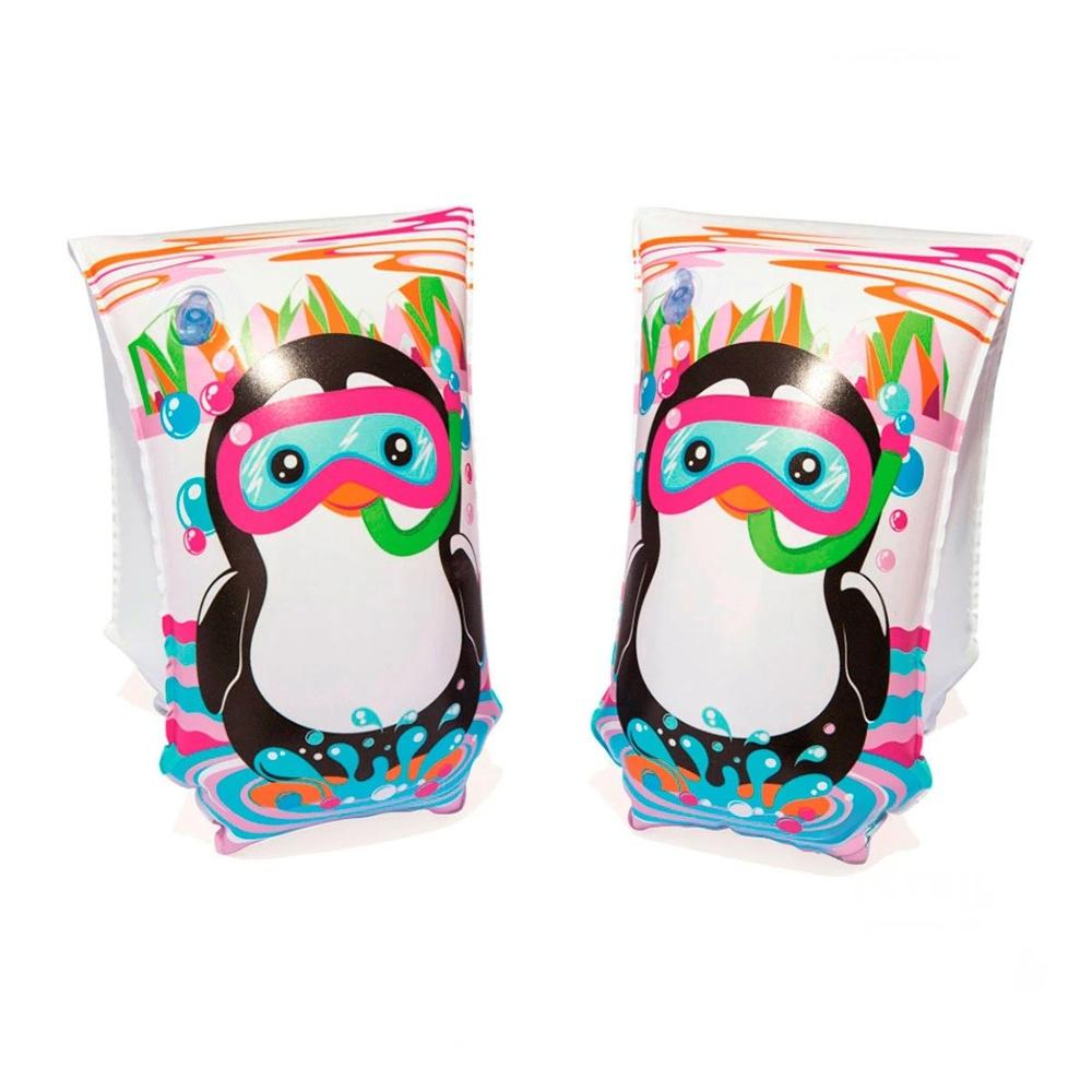 Flotadores Animales Acuaticos Pinguino 32102 para Piscina Playa y Lago Y+Regalo Sticker