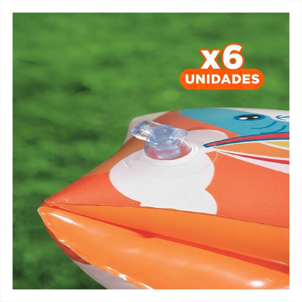 Pack6 Manguitos Animales Acuaticos Tiburon 32102 para Actividades Infantiles Recreativas