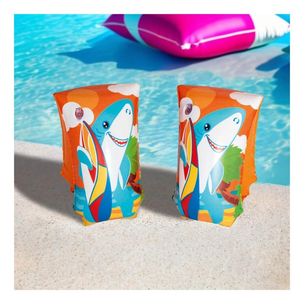 Manguitos Animales Acuaticos Tiburon 32102 para Actividades Infantiles Seguras Y+Papel Regalo