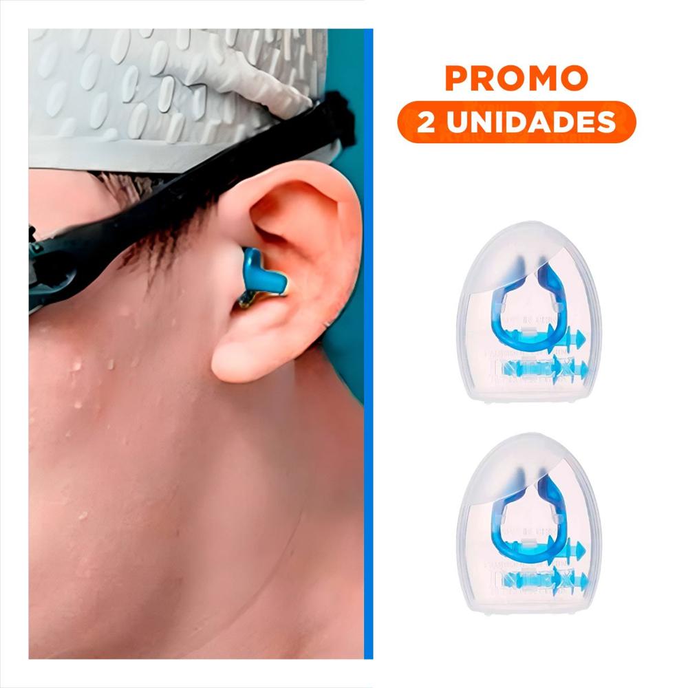 Pack2 Proteccion para los oidos Intex 55609 comoda para piscina Y+Regalo Sticker