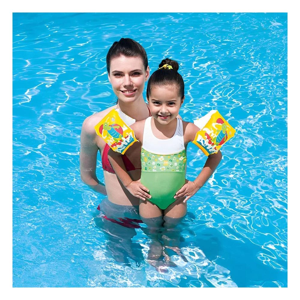 Brazaletes Animales Acuaticos Tortuga 32043 para Juegos Infantiles en Piscina