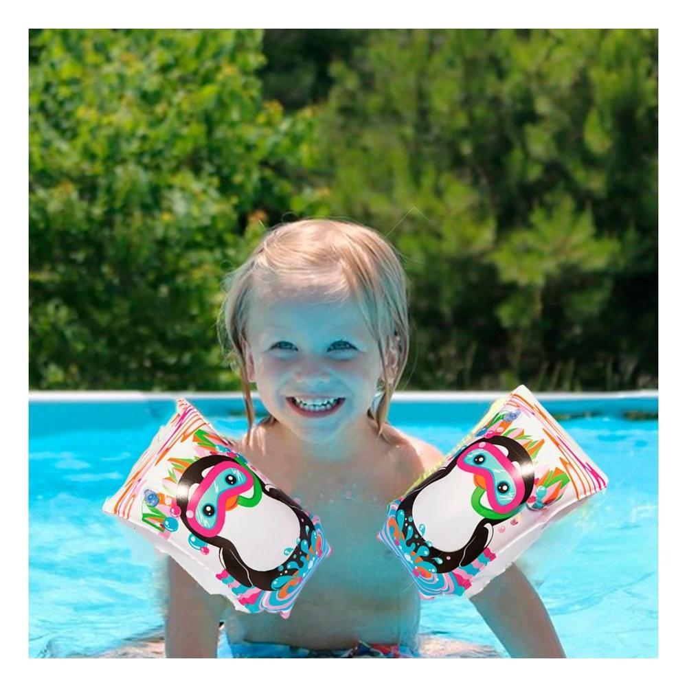Brazaletes Animales Acuaticos Pinguino 32102 para Diversion y Juegos en Agua