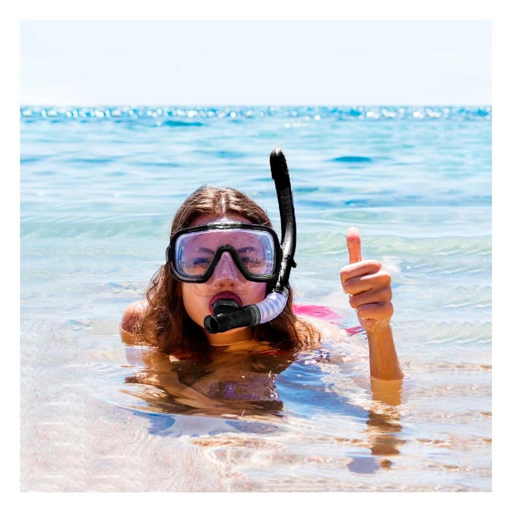 Kit de Buceo 2 Pcs con Lente de Vidrio para Actividades Acuaticas Y+Papel Regalo