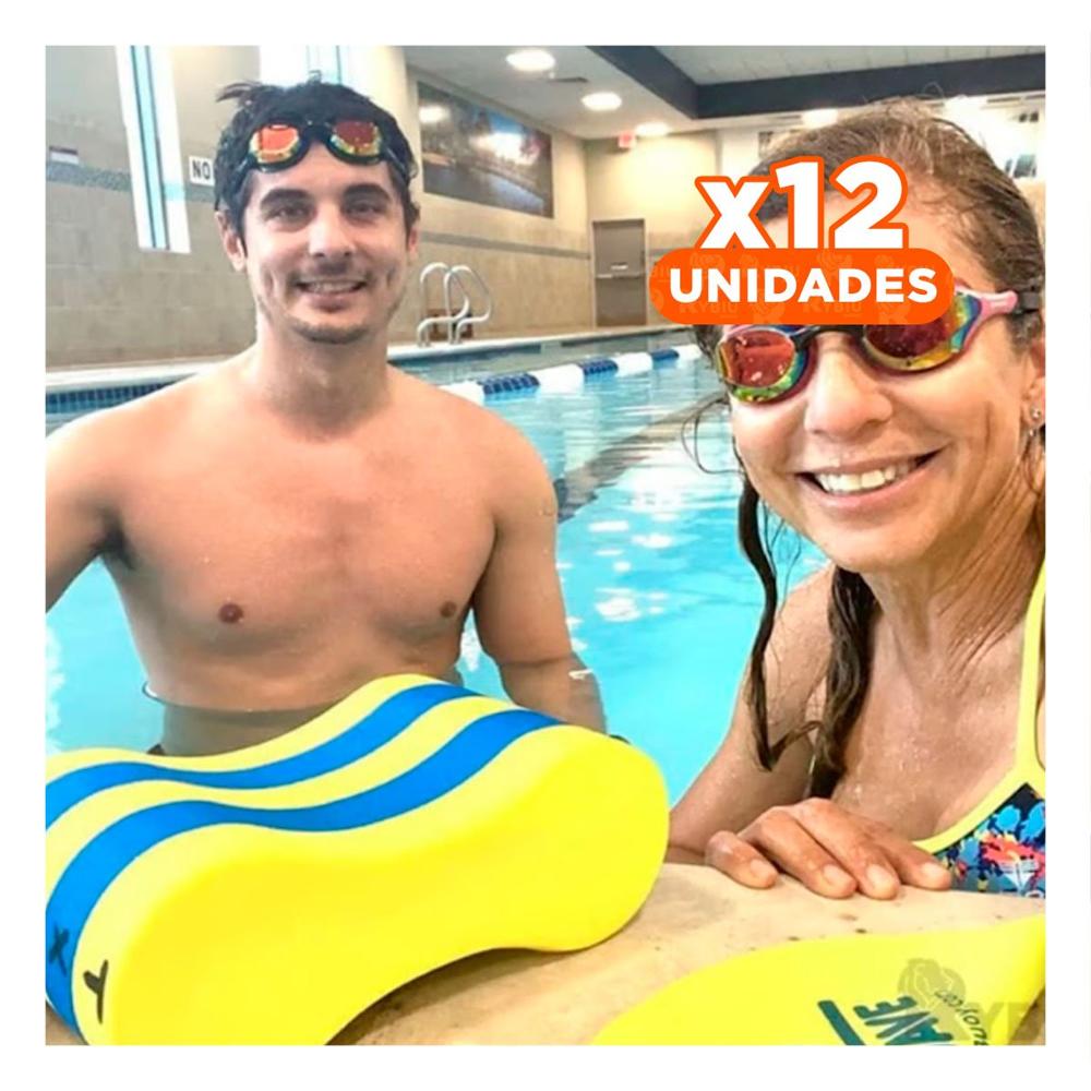 Pack12 Material Para Entrenamiento En Piscina Con Buen Soporte Y+Regalo Sticker