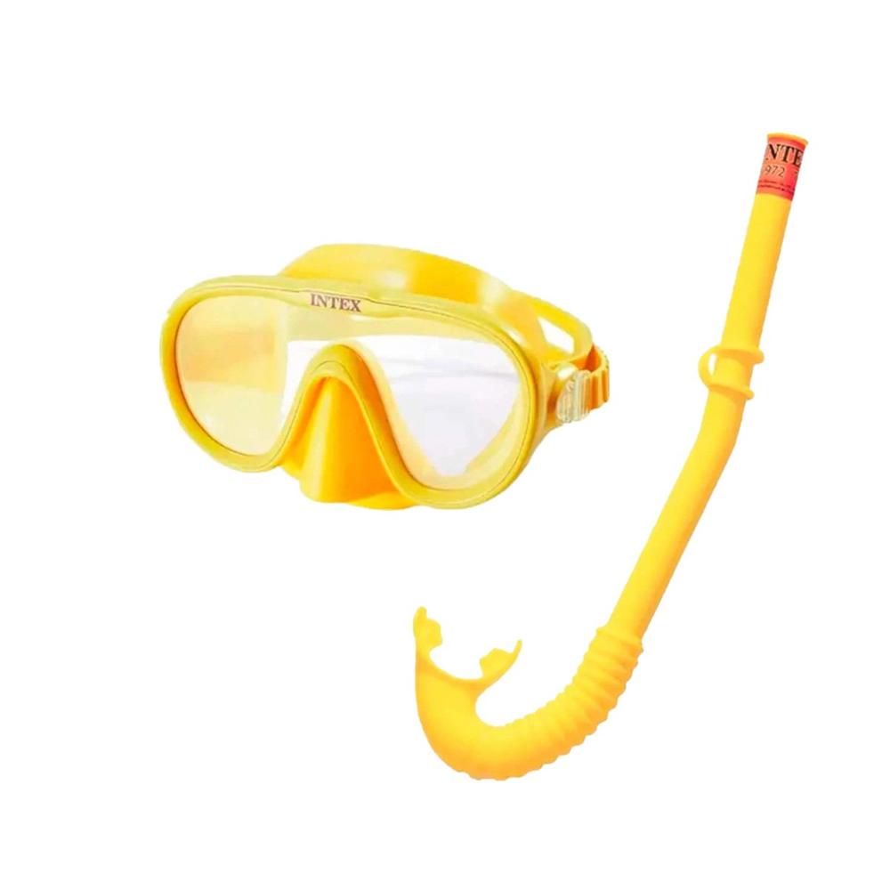 Equipo De Natacion Infantil Amarillo para Actividades Acuaticas Y+Regalo Sticker