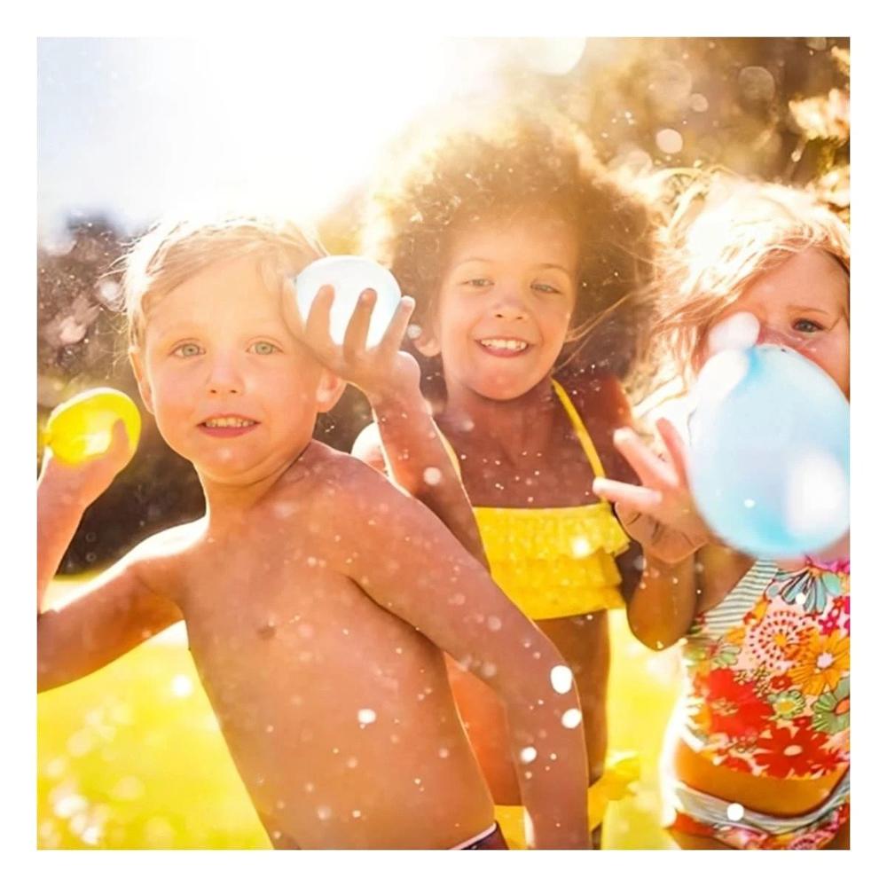 Esferas de Agua con Llenado Rapido para Juegos al Aire Libre en Casa y Hogar Y+Ligas Regalo