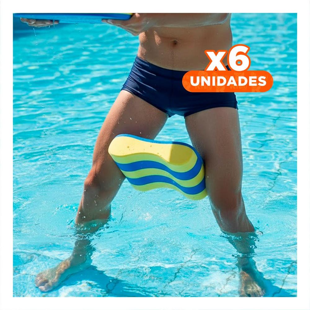 Pack6 Elemento De Apoyo Para Ejercicios En Piscina Y+Papel Regalo