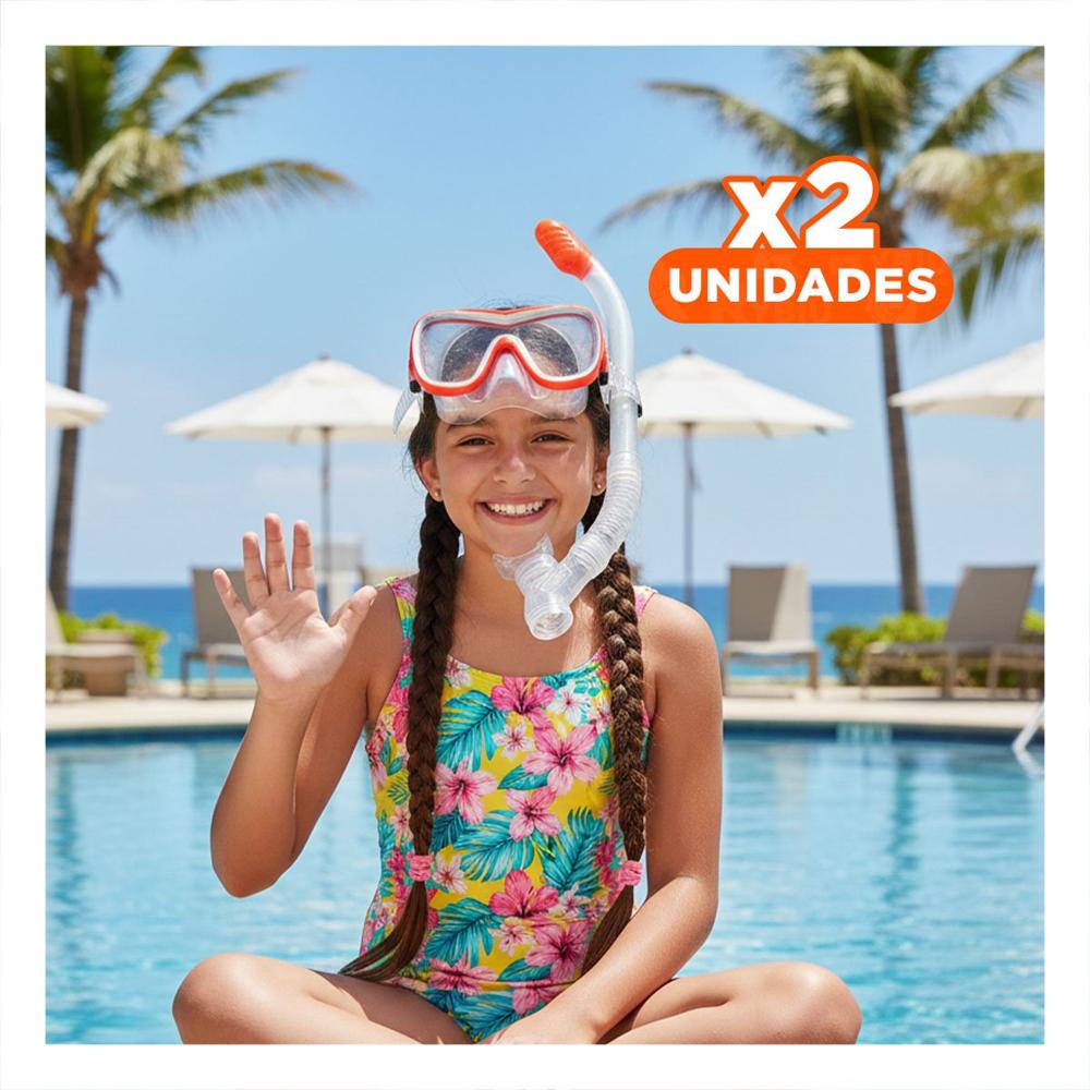 Pack2 Conjunto Acuatico Para Actividades En Piscina Y Playa Y+Papel Regalo