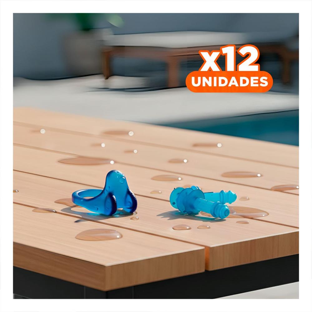 Pack12 Soporte para los oidos Intex 55609 funcional en piscina Y+Papel Regalo
