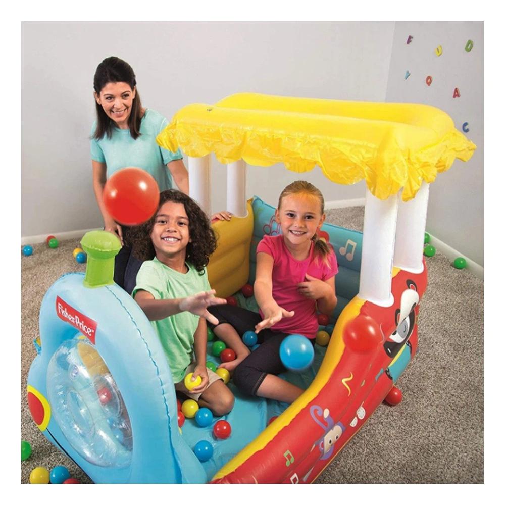 Juego de Tren con 25 Pelotas para Diversion Creativa Infantil en el Hogar Y+Ligas Regalo