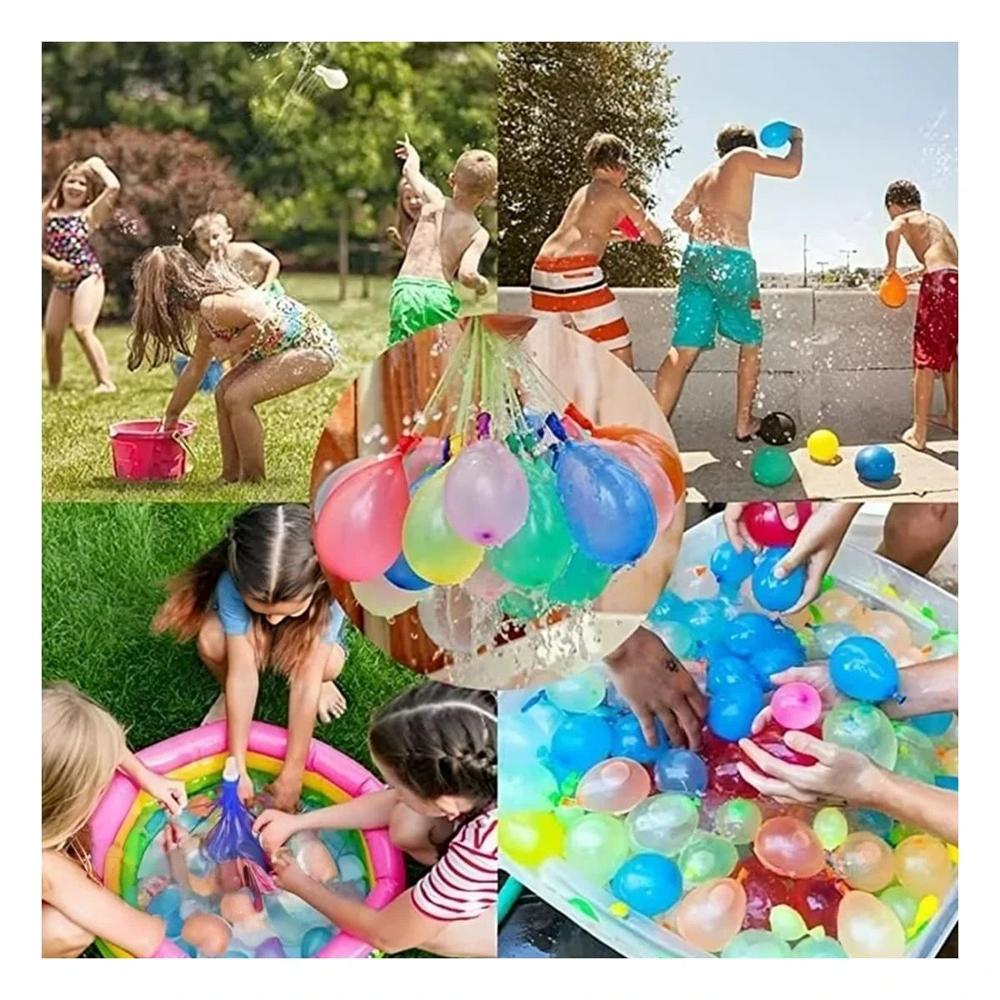 Burbujas de Agua con Llenado Rapido para Diversion de Verano en Casa Hogar Y+Post It