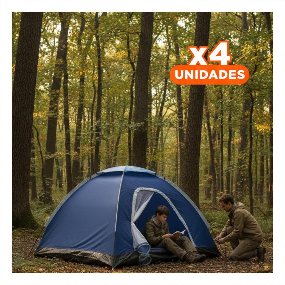 Pack4 Toldo de 2 Personas MG-02P para Actividades al Aire Libre Y+Regalo Sticker