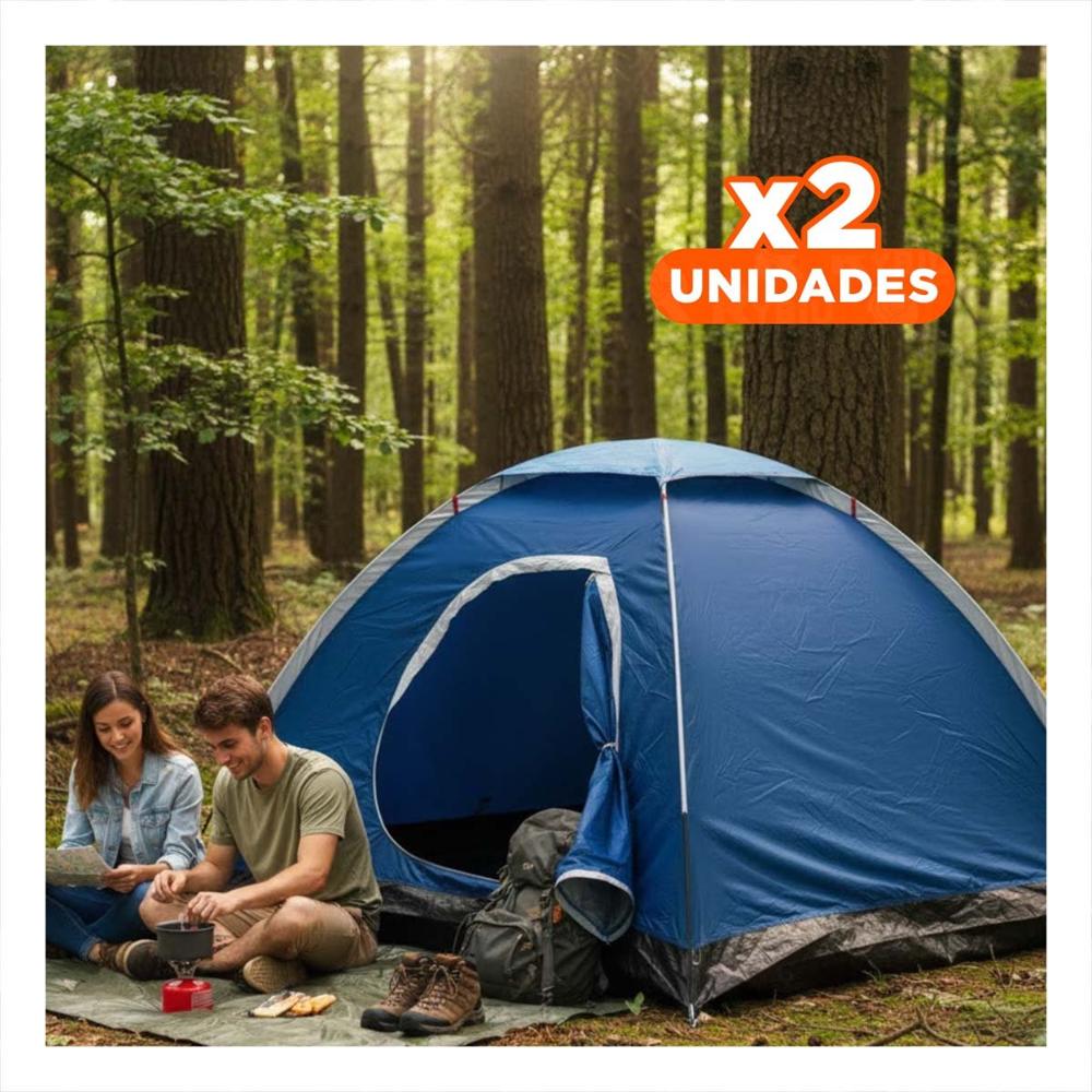 Pack2 Tienda de 2 Personas MG-02P para Aventuras Familiares Y+Papel Regalo