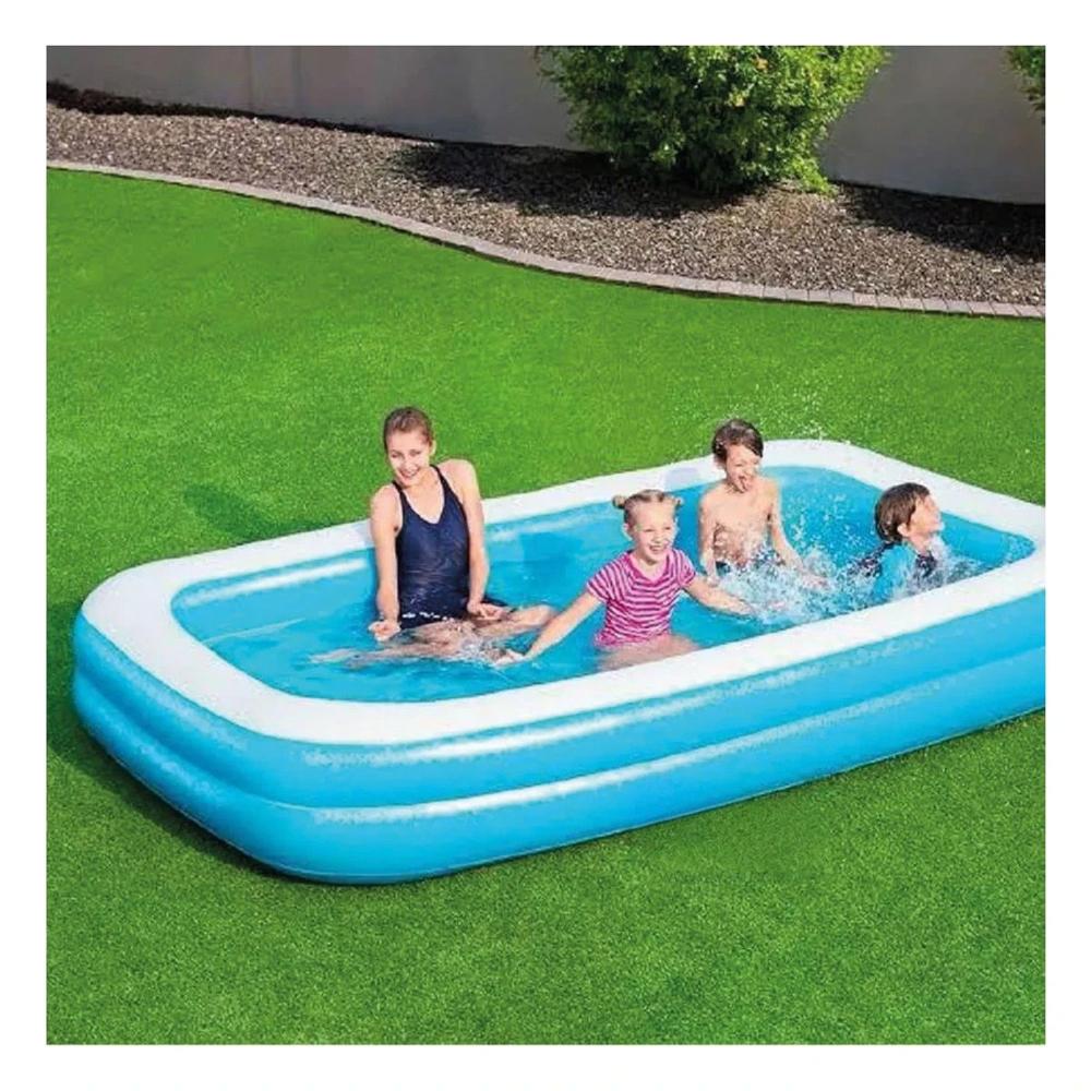 Piscina Rectangular 203x152x48cm de Estilo Moderno para Diversion en su Vivienda