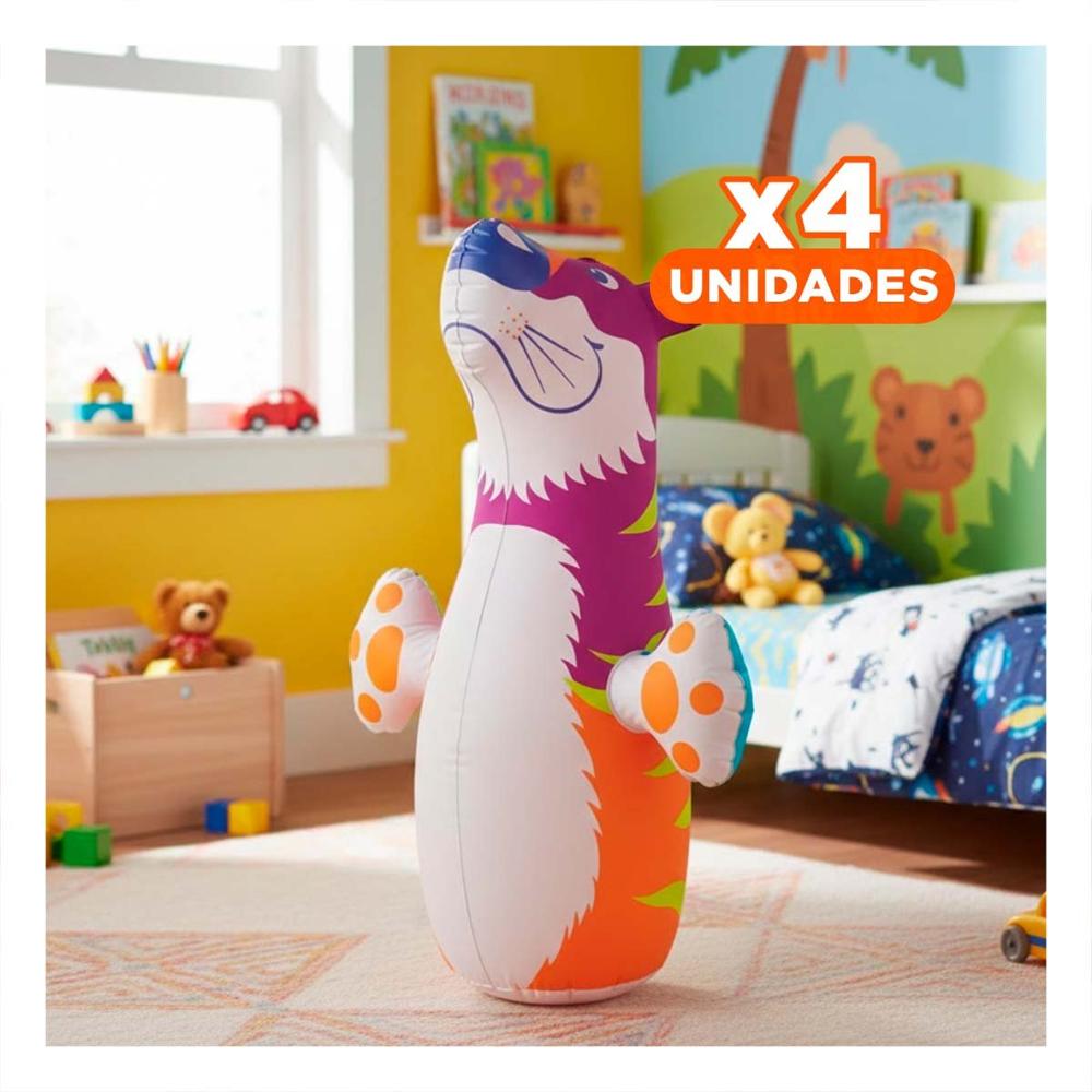 Pack4 Porfiado de Calidad para Horas de Entretenimiento en la Vivienda Y+Papel Regalo