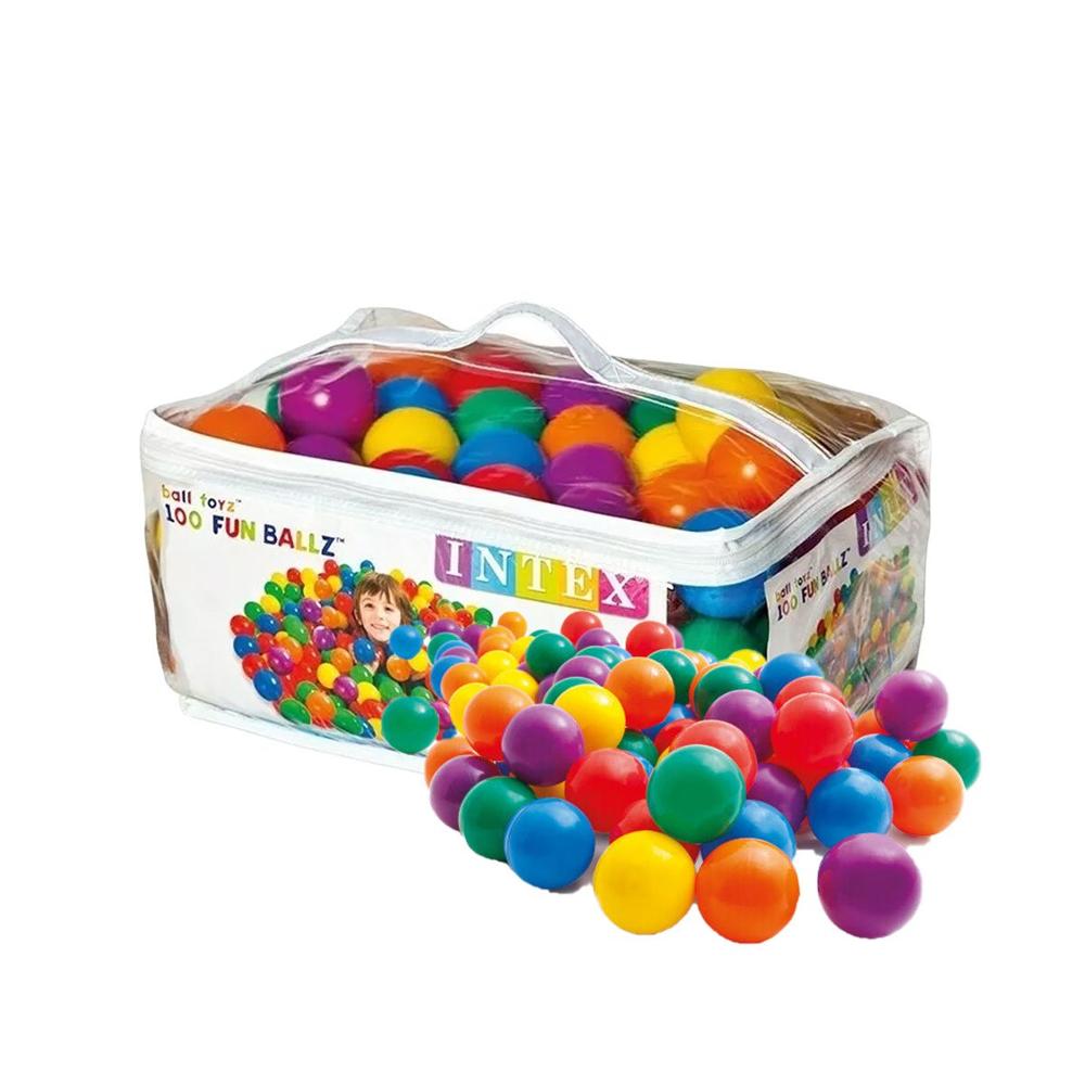 Esferas de Plastico Suave para el Entretenimiento de la Familia Y+Regalo Sticker