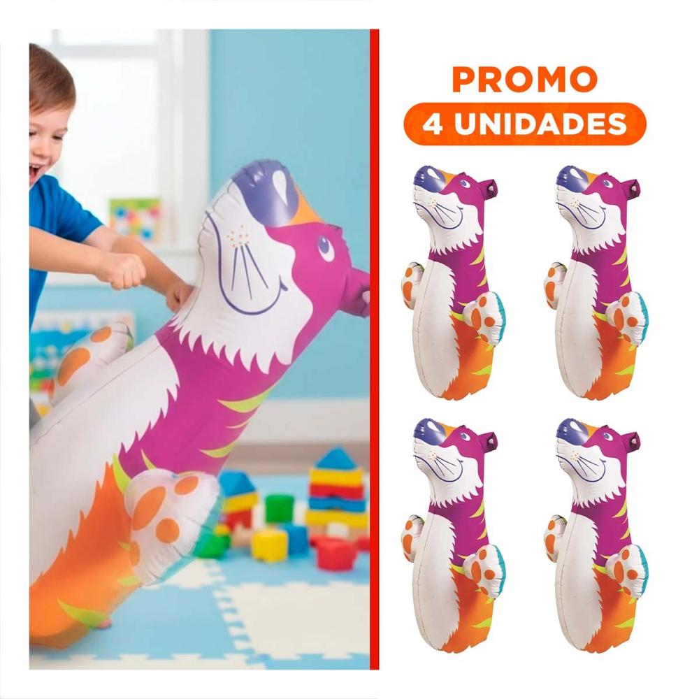 Pack4 Porfiado de Personaje Animado para Estimular la Coordinacion del Niño