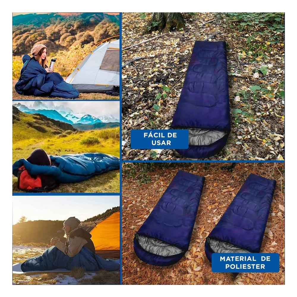 Cobertor de Dormir Delgado para Camping y Descanso Temporal Y+Ligas Regalo