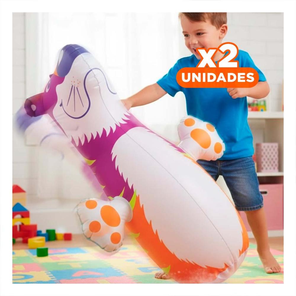 Pack2 Porfiado de Material Resistente para el Juego Activo de los Pequeños