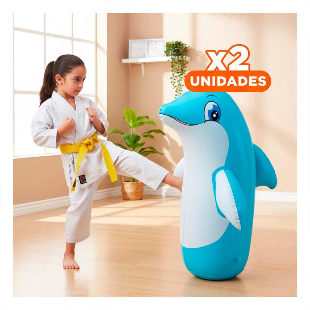 Pack2 Porfiado de Material Resistente para el Juego Activo de los Pequeños