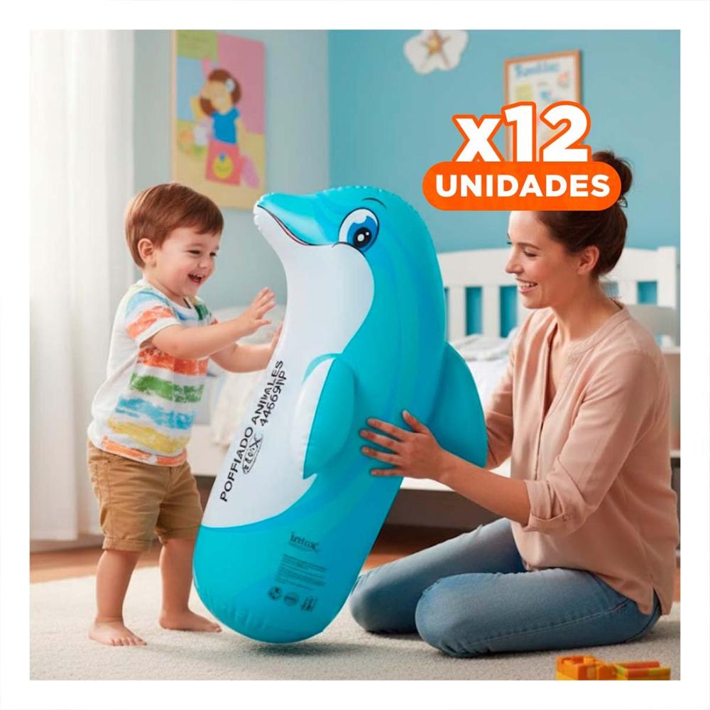 Pack12 Juguete de Tematica del Oceano para Fomentar la Imaginacion Y+Regalo Sticker