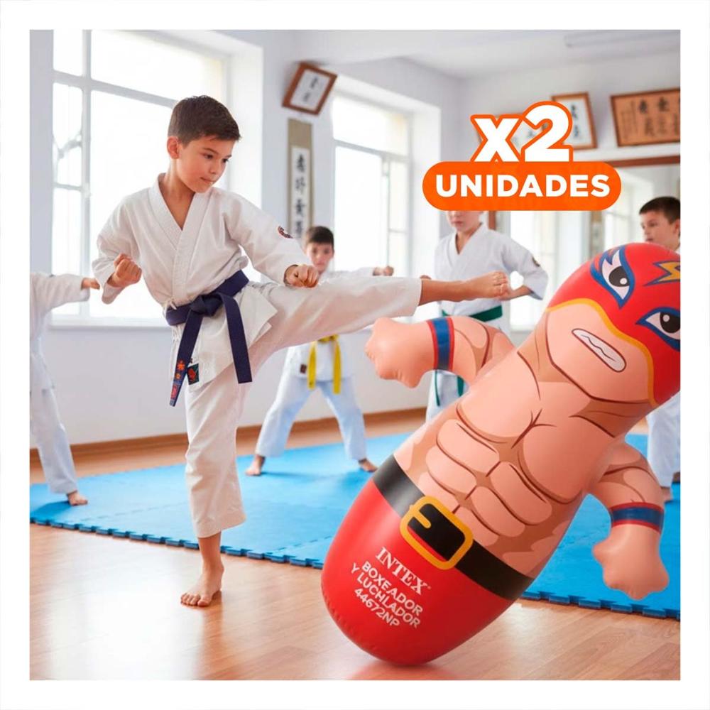 Pack2 Porfiado de Material Resistente para el Juego Activo de los Pequeños