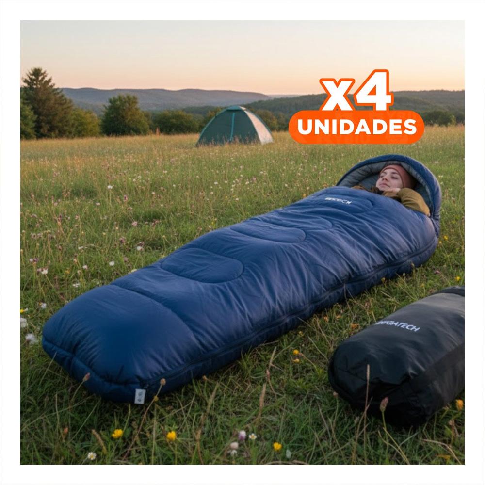 Pack4 Funda de Dormir para Uso Exterior Abrigado Y+Papel Regalo