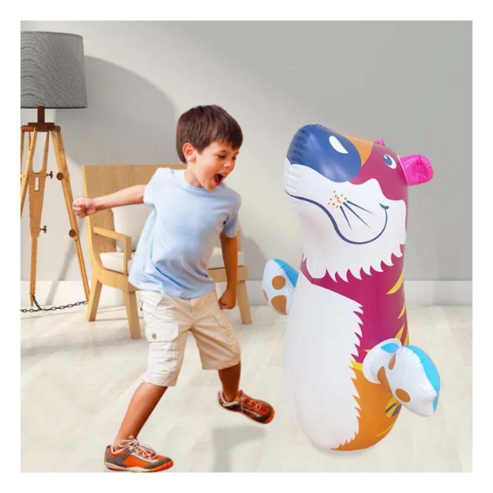 Porfiado Animales de 98cm x 44cm con Diseno de Tigre Inflable para la Diversion