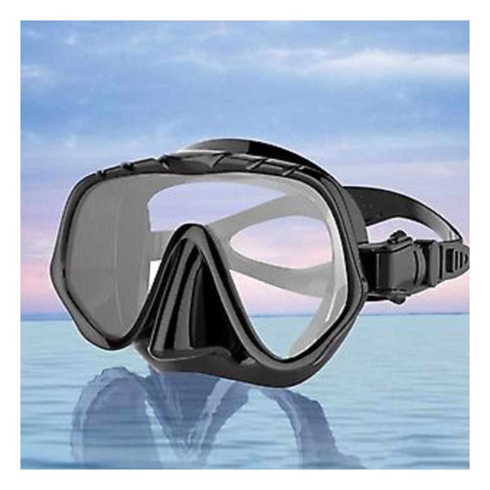 Equipo de Buceo Negro con Vidrio Templado para Uso en Playa Y+Post It