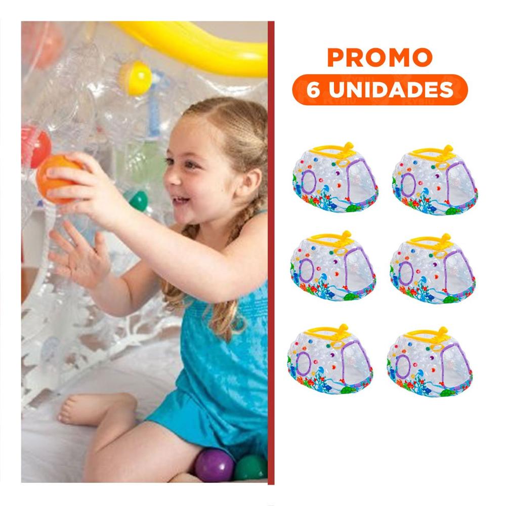 Pack6 Base de Cuidado Infantil para un Entorno de Recreo Muy Seguro Y+Regalo Sticker