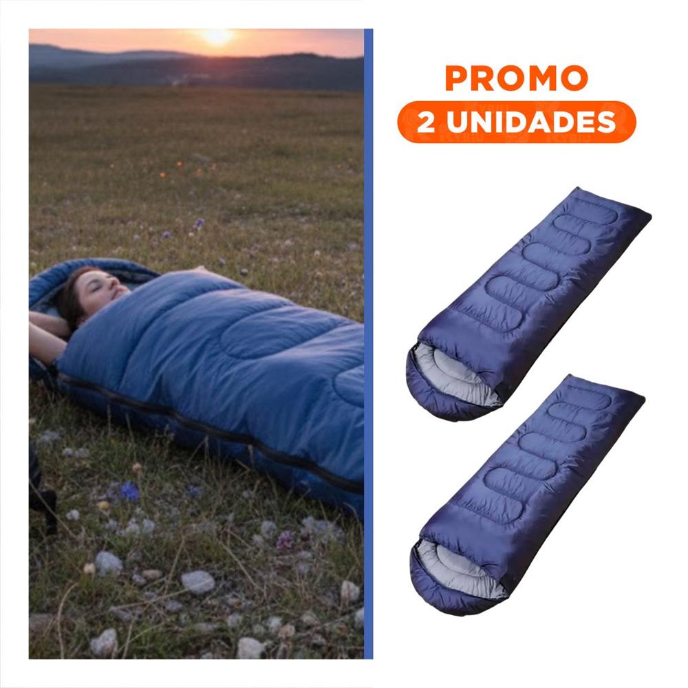 Pack2 Sleeping de Dormir para Camping Termico Y+Regalo Sticker