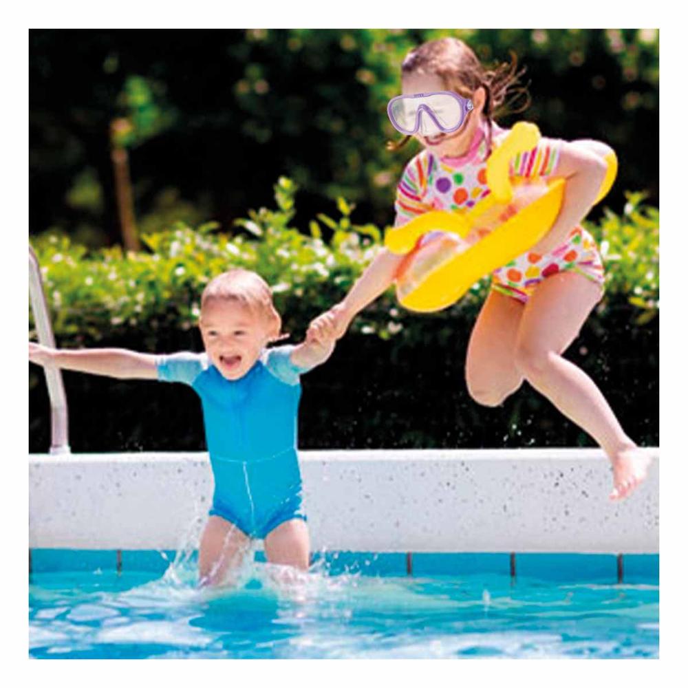 Lentes de Natacion Lila para Juegos Acuaticos y Diversion en Piscina