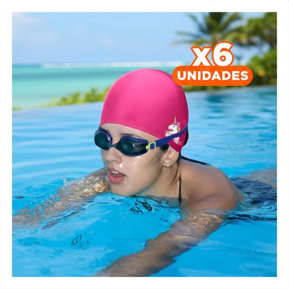 Pack6 Accesorio Acuatico para Clases de Natacion Infantil Y+Papel Regalo