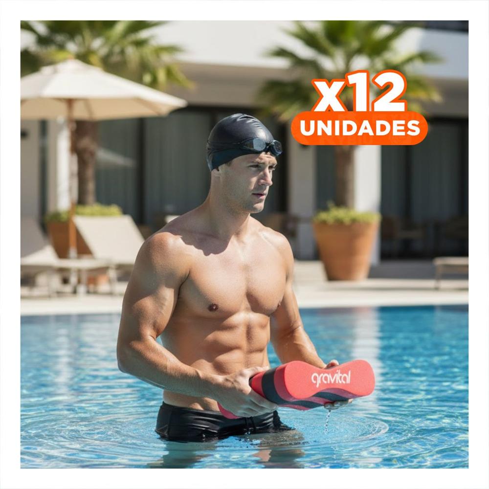Pack12 Complemento Comodo y Practico para Aprender a Nadar Y+Regalo Sticker