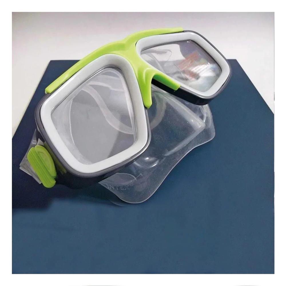 Visor Verde para Ninos con Diseno Flexible y Transparente Comodo y Seguro Y+Papel Regalo
