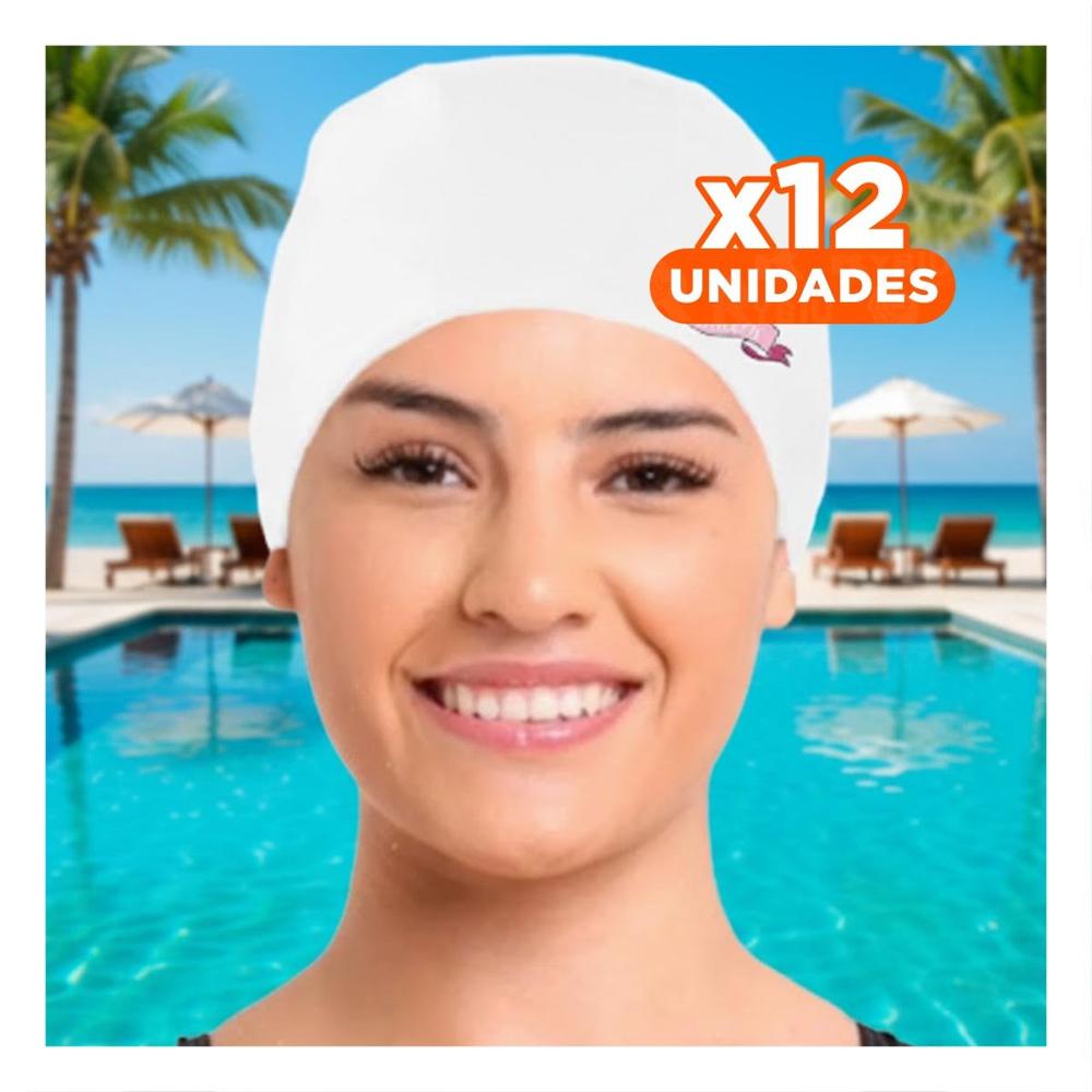 Pack12 Equipo Practico para Actividades Acuaticas Infantiles Blanco Y+Regalo Sticker