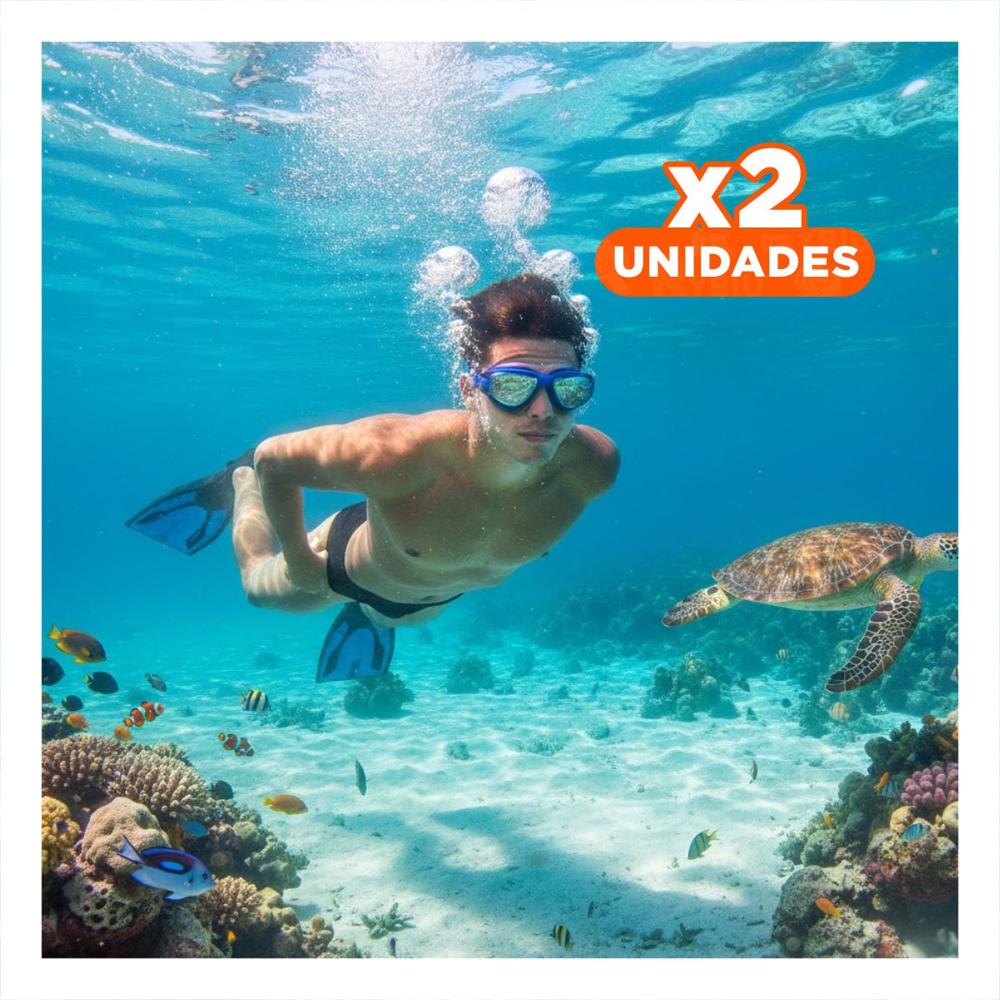 Pack2 Lentes de Buceo para Actividades en Agua, Piscina y Diversion