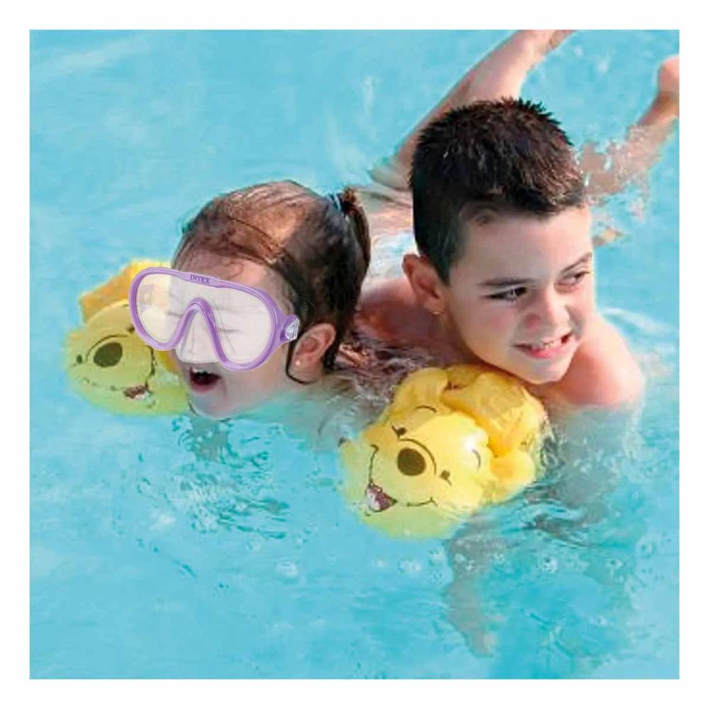 Gafas de Agua Lila para Nadar y Divertirse con Amigos en Piscina Y+Post It