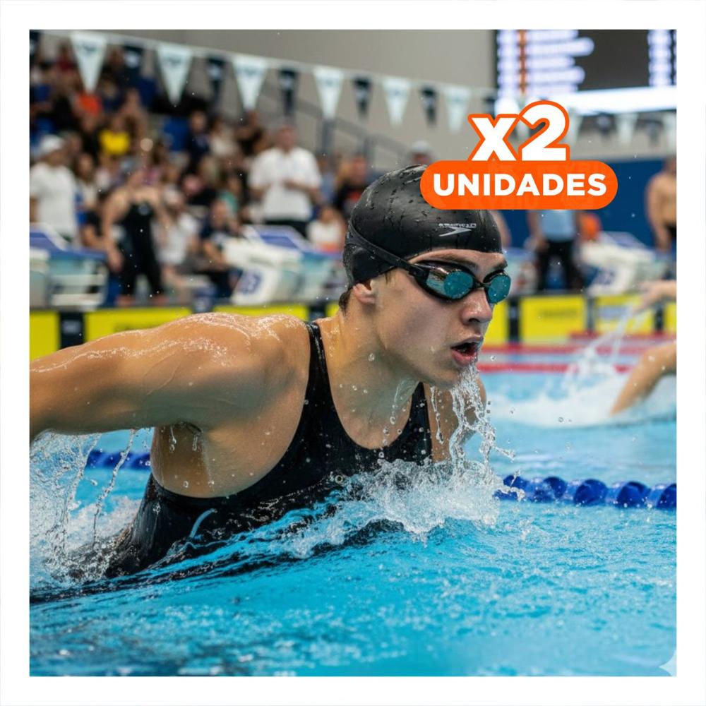 Pack2 Lentes de Natacion con Lente Clara y Campo Visual Amplio para Piscina